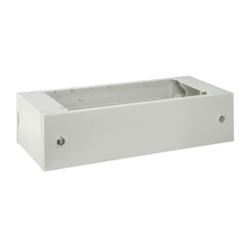 Pedestal de poliéster com vidro reforçado para invólucro PLM86 de abertura frontal IP44-IK10 RAL7035