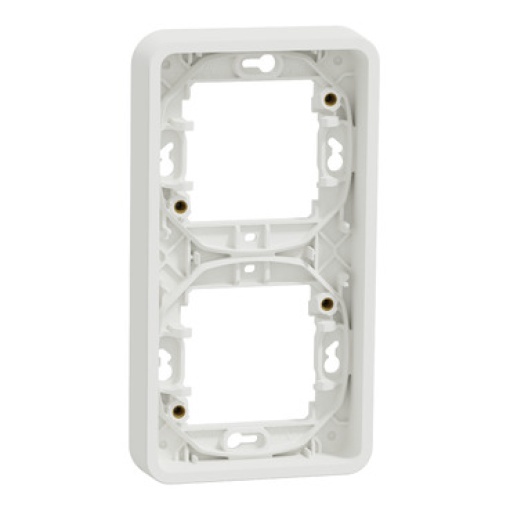Quadro vertical 2 elementos, Mureva Styl, IP55, Branco