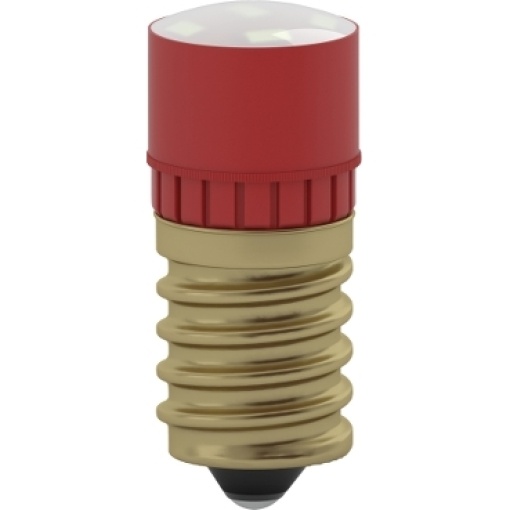 Mureva Styl - Lâmpada LED E14 - 250V AC - Vermelho