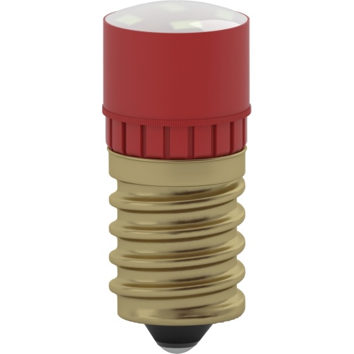 Mureva Styl - Lâmpada LED E14 - 250V AC - Vermelho