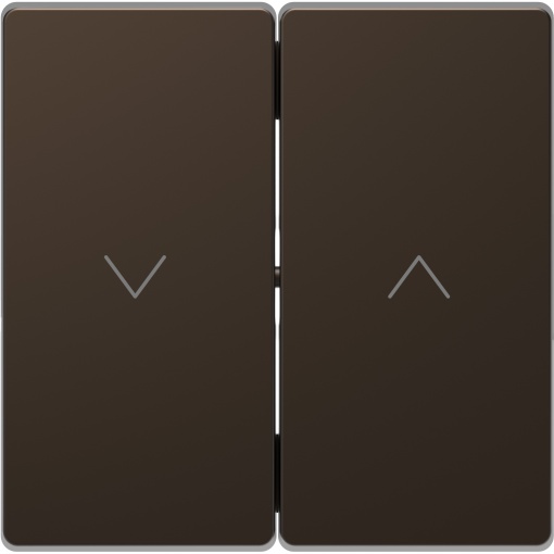 D-Life - Tecla para comandos de estores - Metal mocca