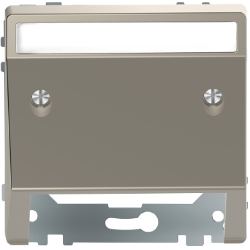 D-Life - Sáida de cabos com porta-etiqueta - Metal níquel