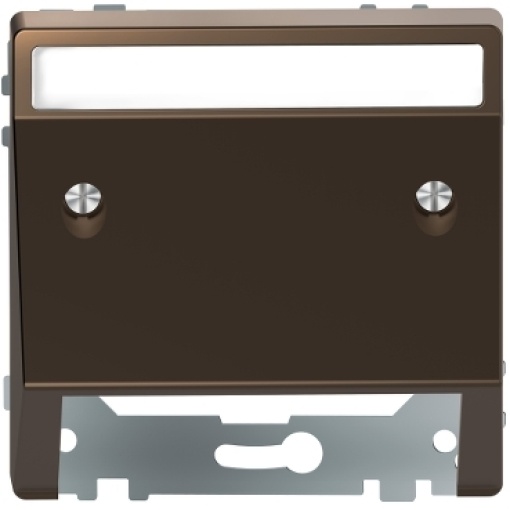 D-Life - Sáida de cabos com porta-etiqueta - Metal mocca