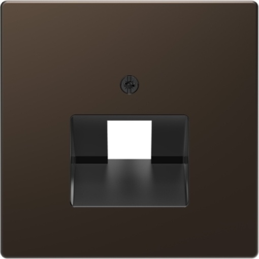 D-Life - Centro de tomada RJ45 simples - Metal mocca