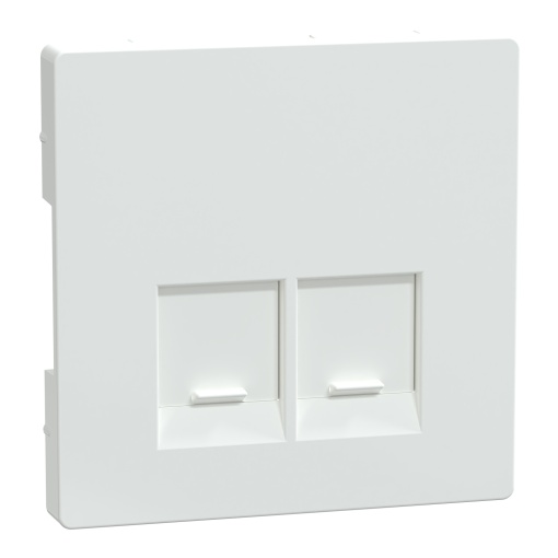 D-Life - Centro de tomada RJ45 dupla - Branco