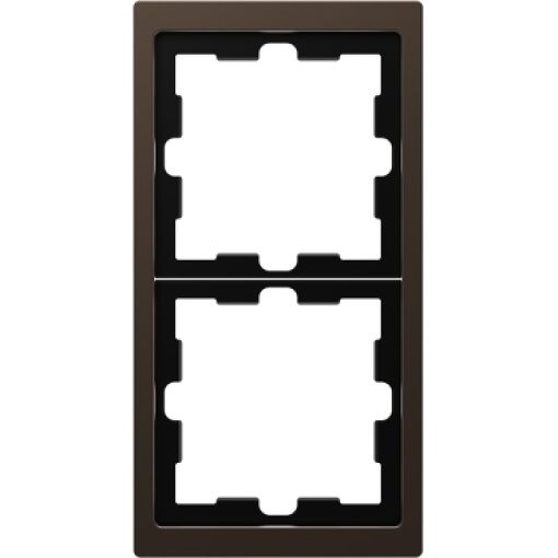 D-Life - Quadro vert.horiz. 2 elementos - Metal mocca