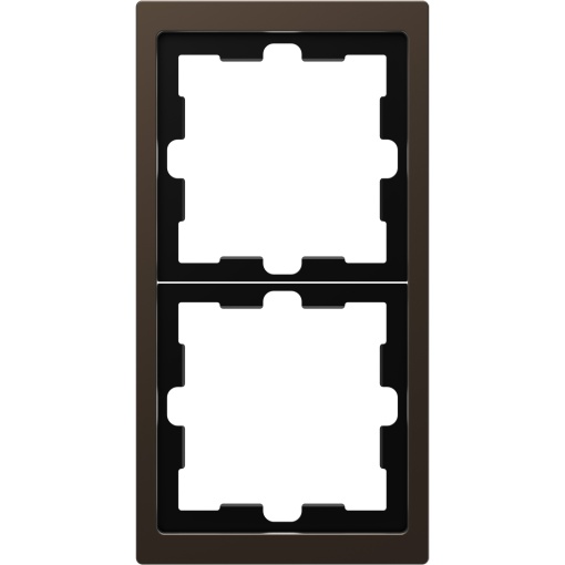 D-Life - Quadro vert.horiz. 2 elementos - Metal mocca