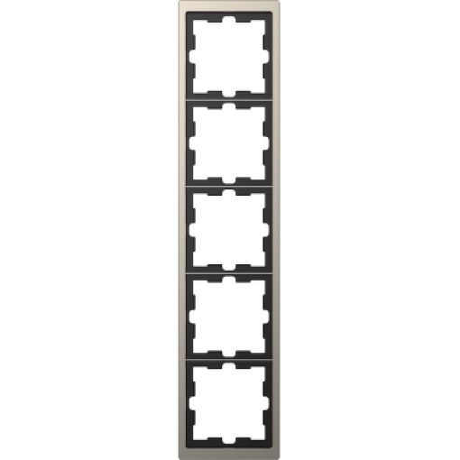 D-Life - Quadro vert.horiz. 5 elementos - Metal níquel