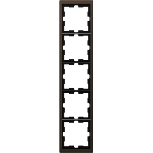 D-Life - Quadro vert.horiz. 5 elementos - Metal mocca