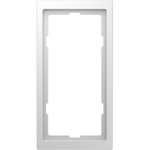 D-Life - Quadro vert.horiz. 2 elementos para tomada de máquina de barbear - Branco