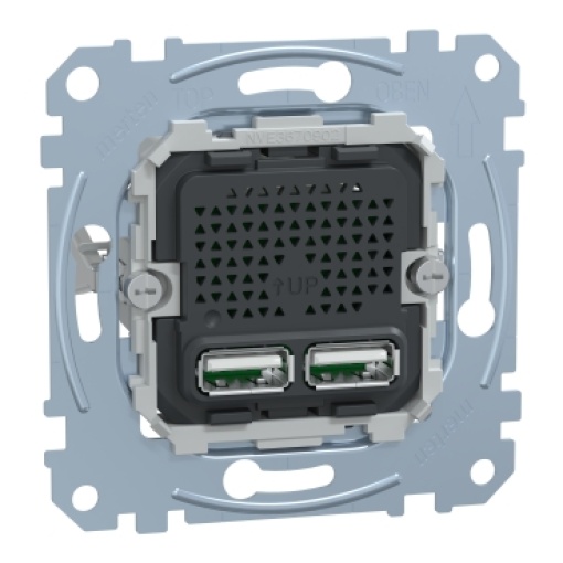 M-Elegance - Tomada carregador 2 USB tipo 2.0 - 2.1A