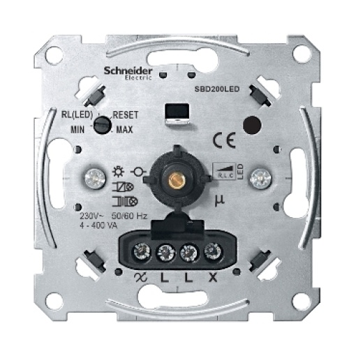 Regulador rotativo para LED - 4-200VA