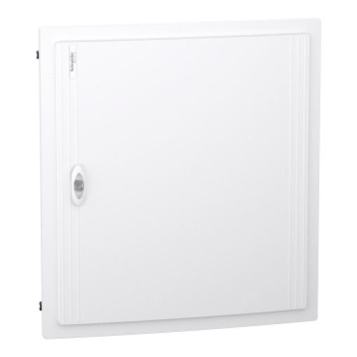 PrismaSet XS, Quadro 3 filas 24 módulos, porta branca, encastrar