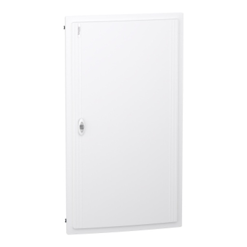 PrismaSet XS, Quadro 6 filas 24 módulos, porta branca, encastrar