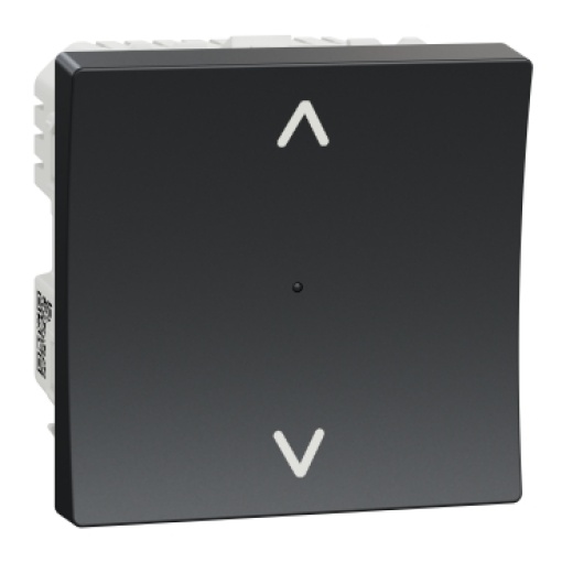 Nova Unica - Interruptor de estores Wiser - Antracite