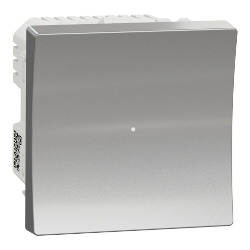 Nova Unica - Interruptor Wiser - 10 A - Alumínio