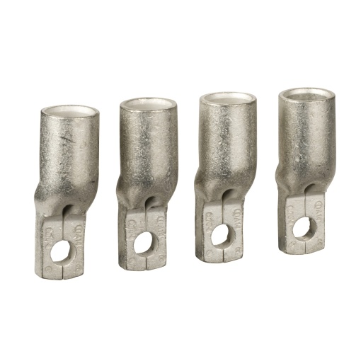Compression lug - copper cable 95 mm² - set of 4