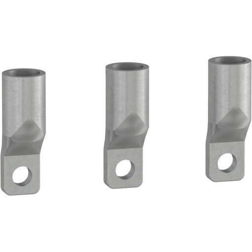 Compression lug - copper cable 120 mm² - set of 3
