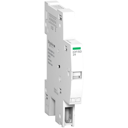 Acti9 IC60 RCBO - low level auxiliary contact - 1OFSD Smartlink - 24V DC