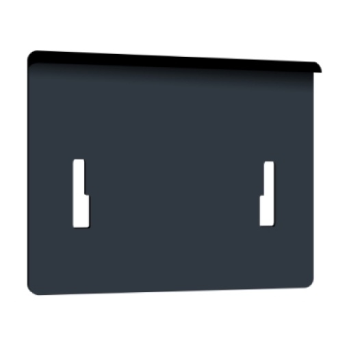 set of ten metalic shutters to keep IP55 when graphic display is removed