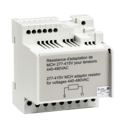 resistor for electric motor MCH, MasterPact MTZ1, spare part, 440480 V AC 5060 Hz