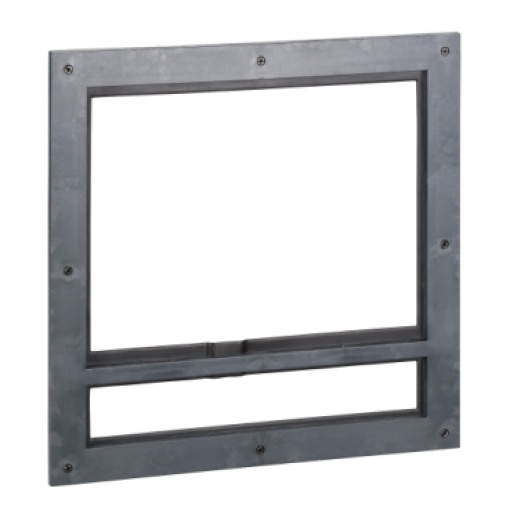 Door escutcheon for fixed mounting - for Masterpact MTZ1 - spare part