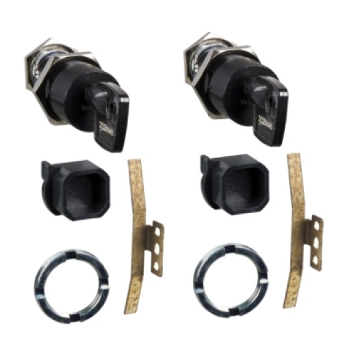 Chassis locking - 2 Profalux locks 1 key  adaptation kit - for MTZ1 spare part