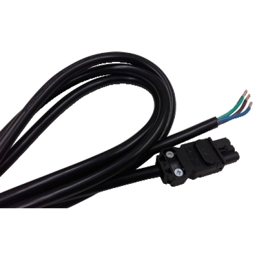 Power cable 3m 118,11" long for UL Multi-fixing LED lamps