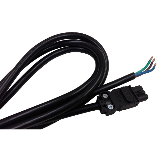 Power cable 3m 118,11" long for UL Multi-fixing LED lamps