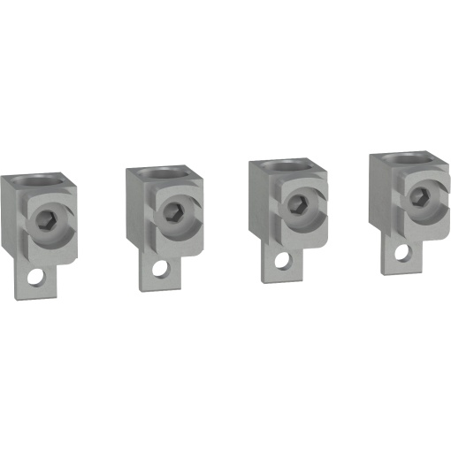 Conectores de cabos de aluminio, ComPact NSX, para 1 cabo de 120 mm² a 240 mm², 250 A, 4 peças