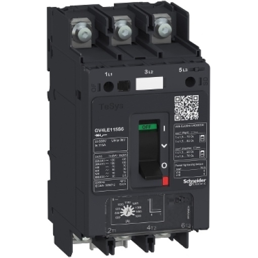 TeSys GV4 - disjuntor magnético - 80A 3P - com terminais olhal