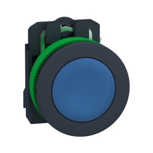 Azul  botão flush  1na