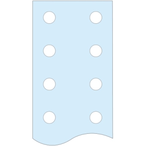 Linergy BS Barra CU Perfurada 80x10