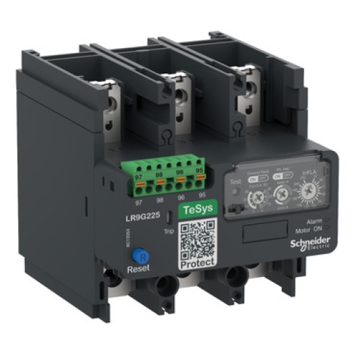 Relé de sobrecarga térmica TeSys LR9G 115A ligação por mola