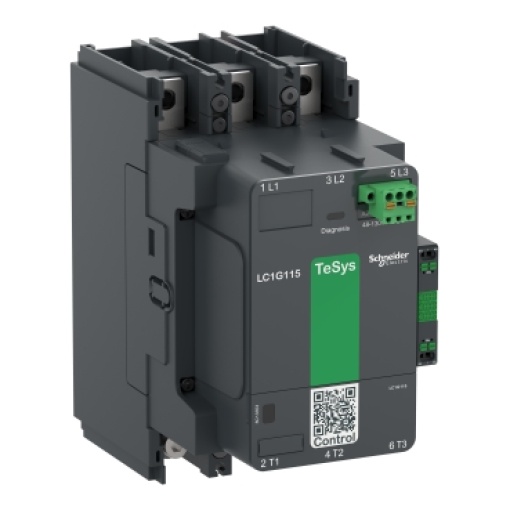 Contactor TeSys LC1G 185A 440V 3P AC3 bobina 48-130V CA-CC