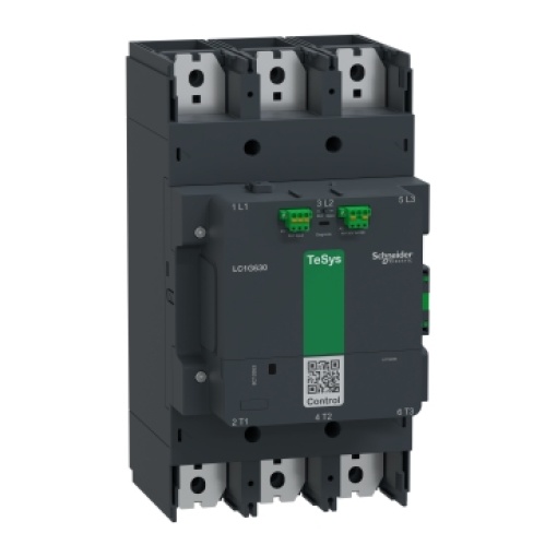 Contactor TeSys LC1G 630A 440V 3P AC3 Avançado 48-130V bobina CA-CC