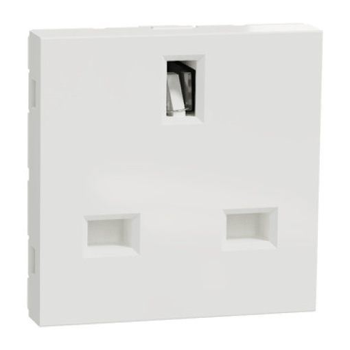 Nova Unica - Tomada 2PT BS - Branco