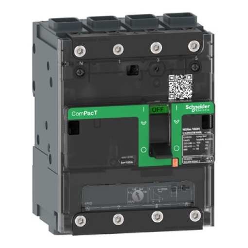 ComPacT DISJUNTOR NSXm160E 16kA CA 4P4D 160A TMD ELINK