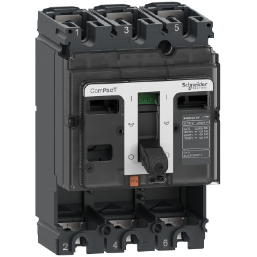ComPacT BLOCO DE CORTE NSX100F 36kA CC 3P 100A