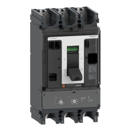 ComPacT DISJUNTOR NSX630F 36kA CC 3P 600A TMD