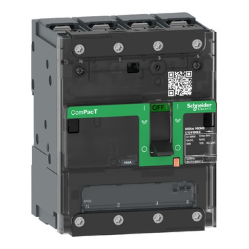 ComPacT INTERRUPTOR NSXm160NA CA 4P 160A  PARAFUSO