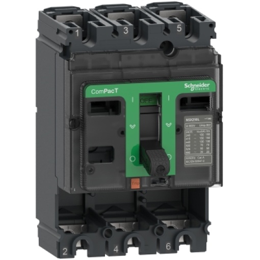ComPacT BLOCO DE CORTE NSX250S 100kA CA 3P 250A