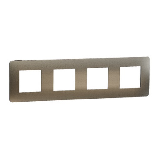 Nova Unica - Quadro 4 elementos - Studio Bronze MetalPreto