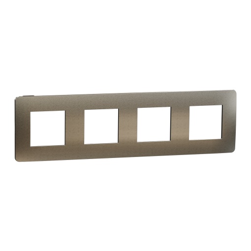 Nova Unica - Quadro 4 elementos - Studio Bronze MetalPreto