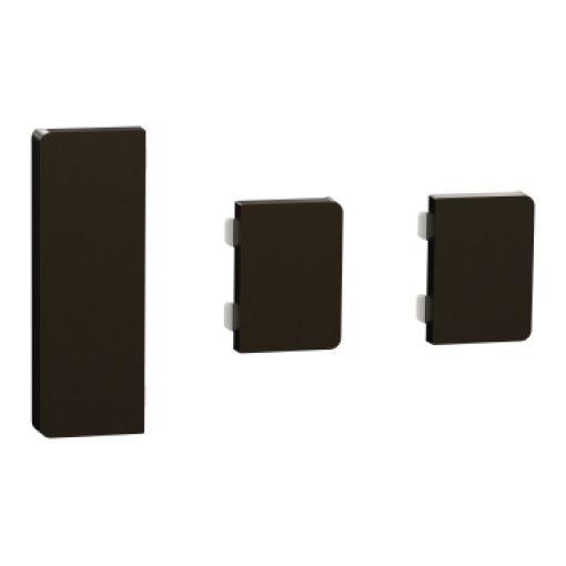 Botão de pressão, KNX, D-Life, 3 elementos,  metal mocca