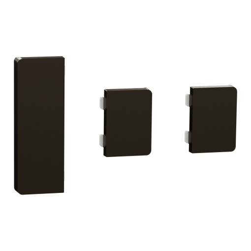 Botão de pressão, KNX, D-Life, 3 elementos,  metal mocca