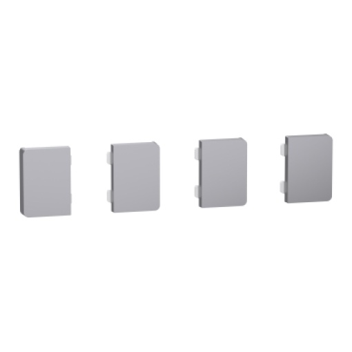 Botão de pressão, KNX, D-Life, 4 elementos,  aço inoxidável