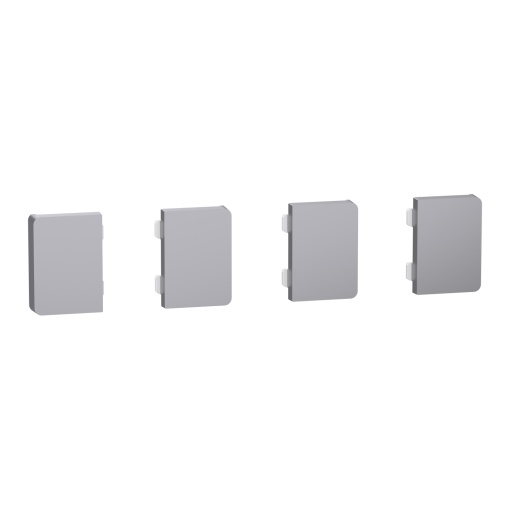 Botão de pressão, KNX, D-Life, 4 elementos,  aço inoxidável