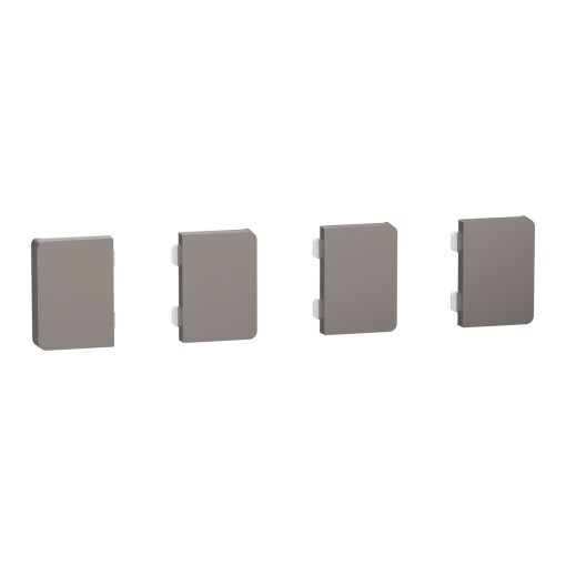 Botão de pressão, KNX, D-Life, 4 elementos,  metal de níquel