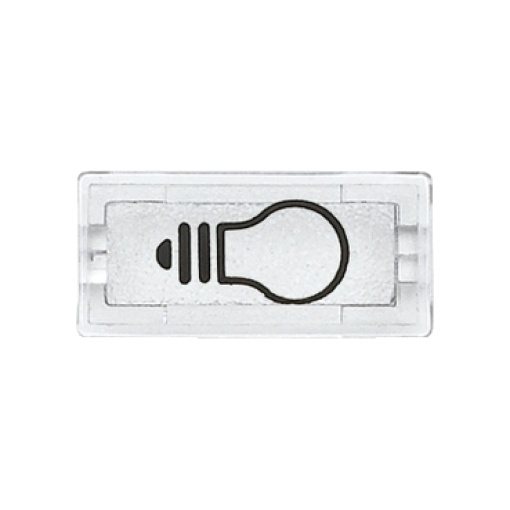 M-Elegance - Símbolos para tecla cjanela "luz" - Transparente